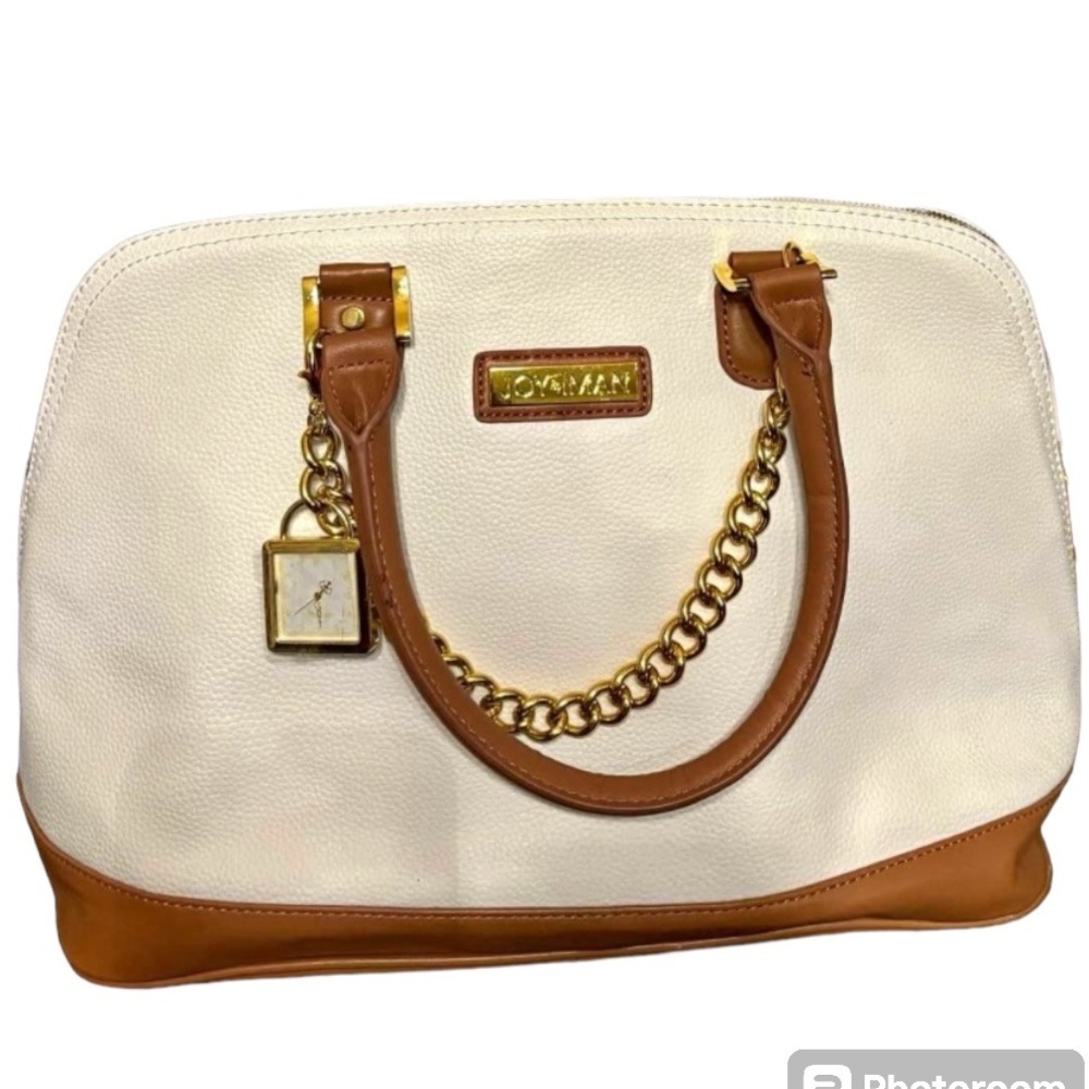 Leather Handbag by Joy & Iman